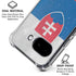 Slovakia Flag Distressed Google Pixel 9a Clear Case
